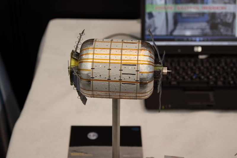 こちらは、ビゲロー・エアロスペースがNASAから買い取ったジェネシス。実際に宇宙でテスト中