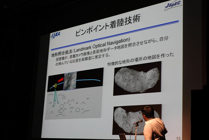 ピンポイント着陸技術は、すでに小惑星探査機はやぶさでも利用されている