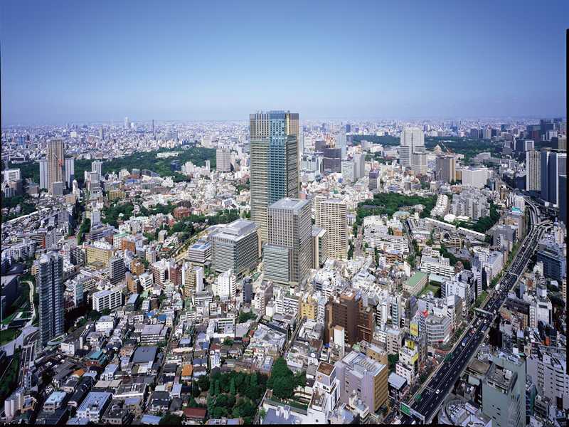 六本木の新たな名所となった東京ミッドタウン