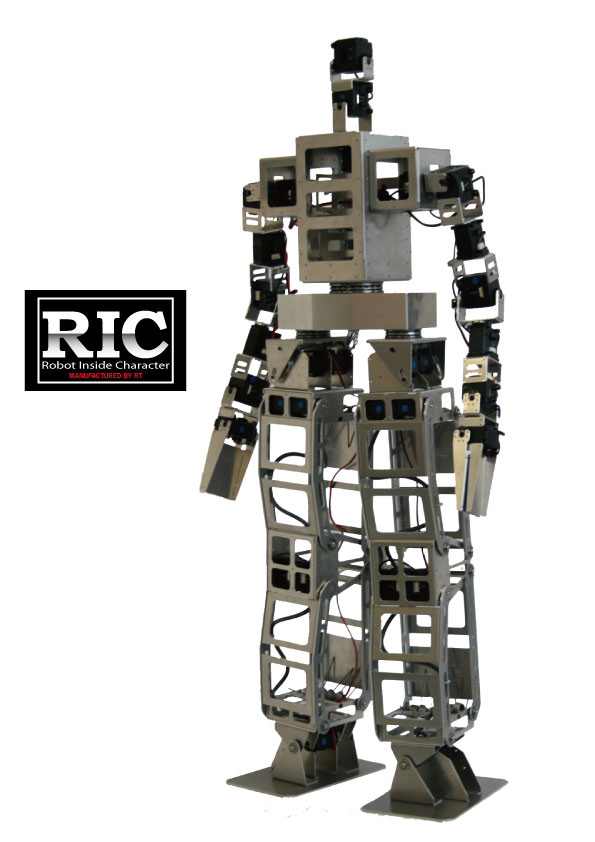 アールティの着ぐるみ用ロボット「RIC」