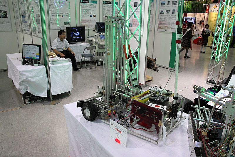 2008年NHK大学ロボットコンテスト出場の「手動機」