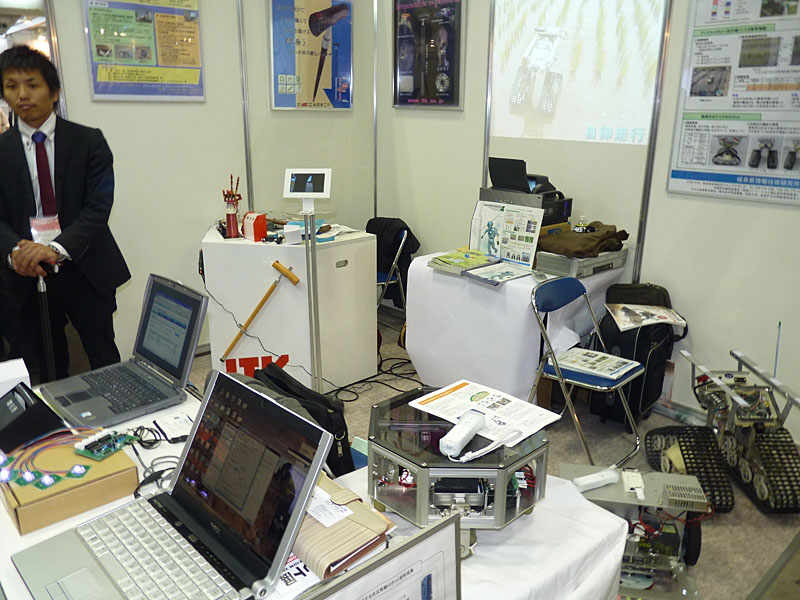 岐阜県ロボット産業推進協議会ブース