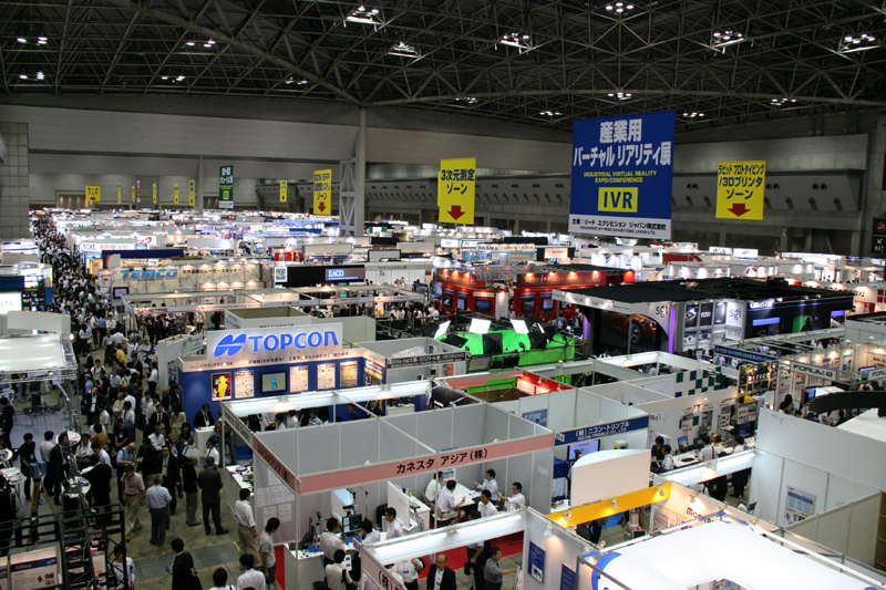 機械要素展などとともに、東京ビッグサイトの1～6ホールを利用して併催された