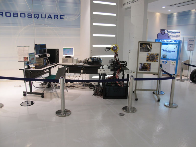 himawari prototypeの展示スペース