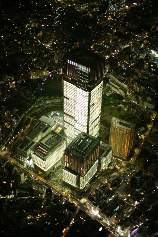 東京ミッドタウンの夜景