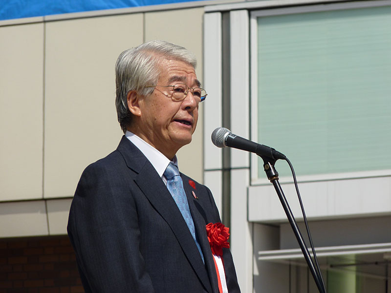 神戸市長 矢田立郎氏