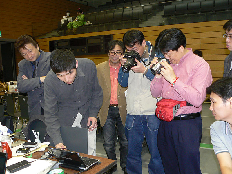 加藤雄資氏のシミュレーション画面に海外参加者も注目していた